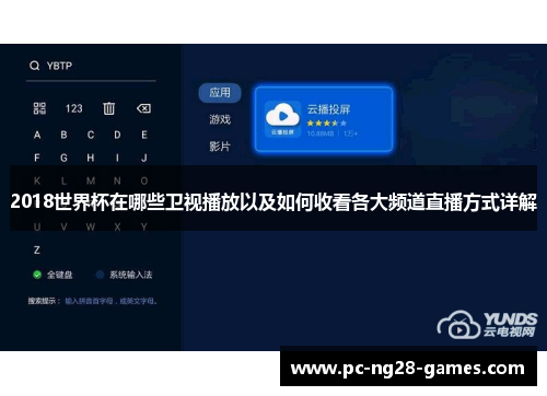 2018世界杯在哪些卫视播放以及如何收看各大频道直播方式详解 2018世界杯在哪些卫视播放以及如何收看各大频道直播方式详解